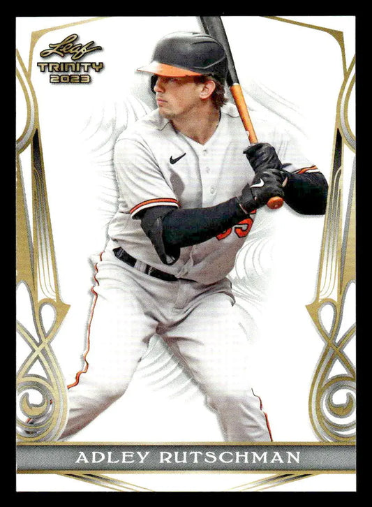 2023 Leaf Trinity #2 Adley Rutschman - Baseball Card Single