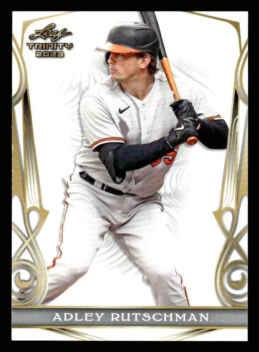 2023 Leaf Trinity #2 Adley Rutschman - Baseball Card Single