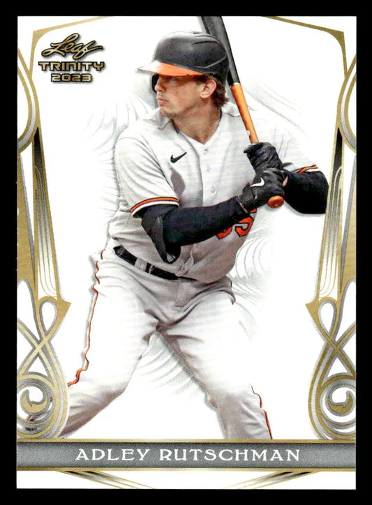 2023 Leaf Trinity #2 Adley Rutschman - Baseball Card Single