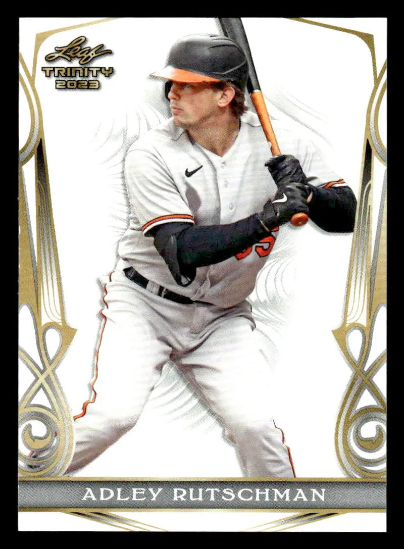 2023 Leaf Trinity #2 Adley Rutschman - Baseball Card Single