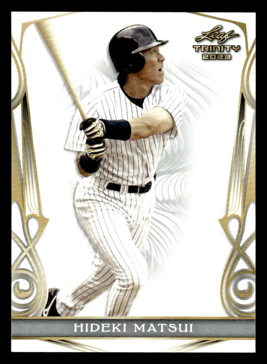 2023 Leaf Trinity #26 Hideki Matsui - Baseball Card Single