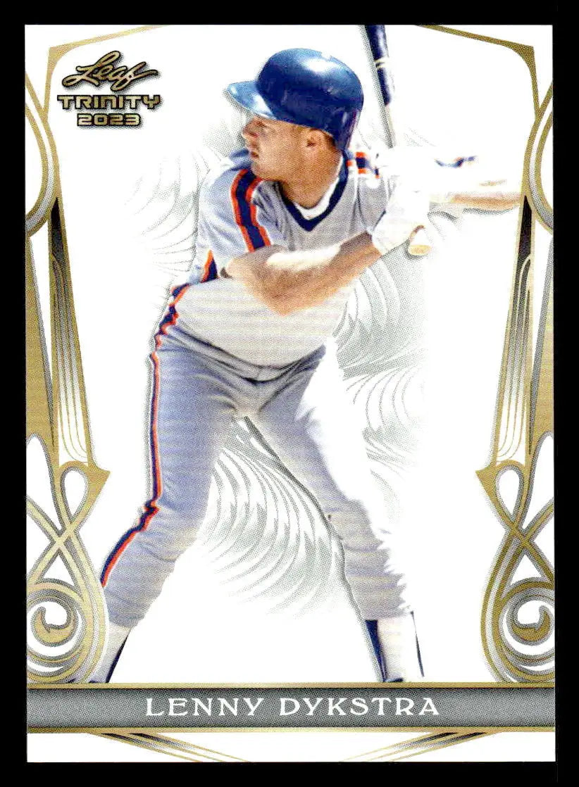 2023 Leaf Trinity #34 Lenny Dykstra - Baseball Card Single