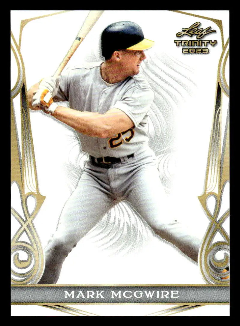 2023 Leaf Trinity #35 Mark McGwire - Baseball Card Single