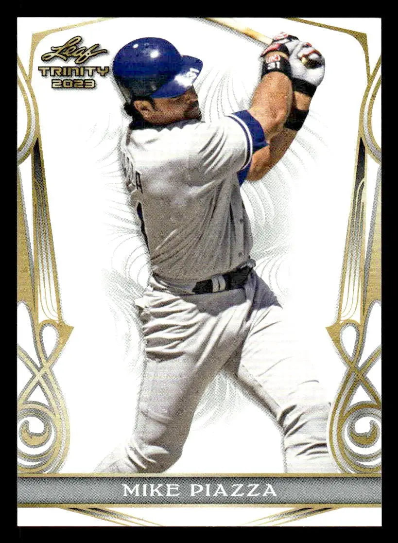 2023 Leaf Trinity #37 Mike Piazza - Baseball Card Single