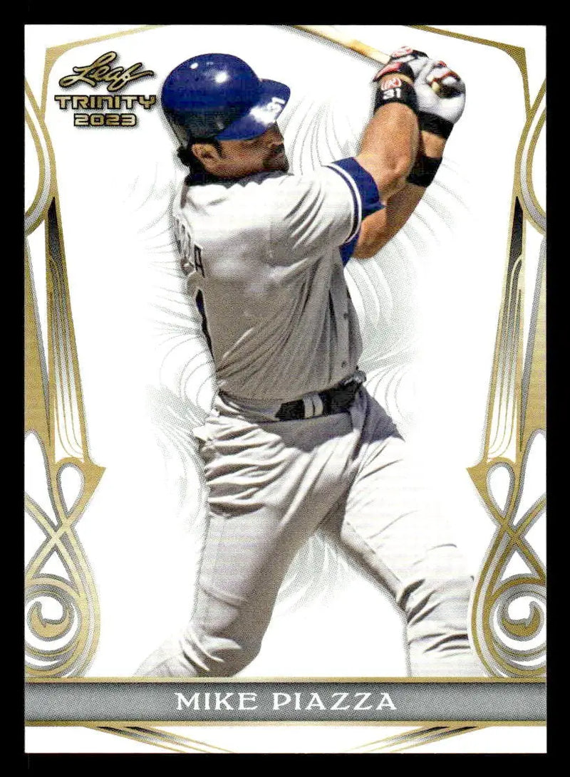 2023 Leaf Trinity #37 Mike Piazza - Baseball Card Single