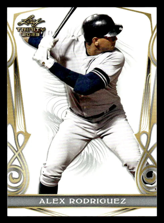 2023 Leaf Trinity #4 Alex Rodriguez - Baseball Card Single