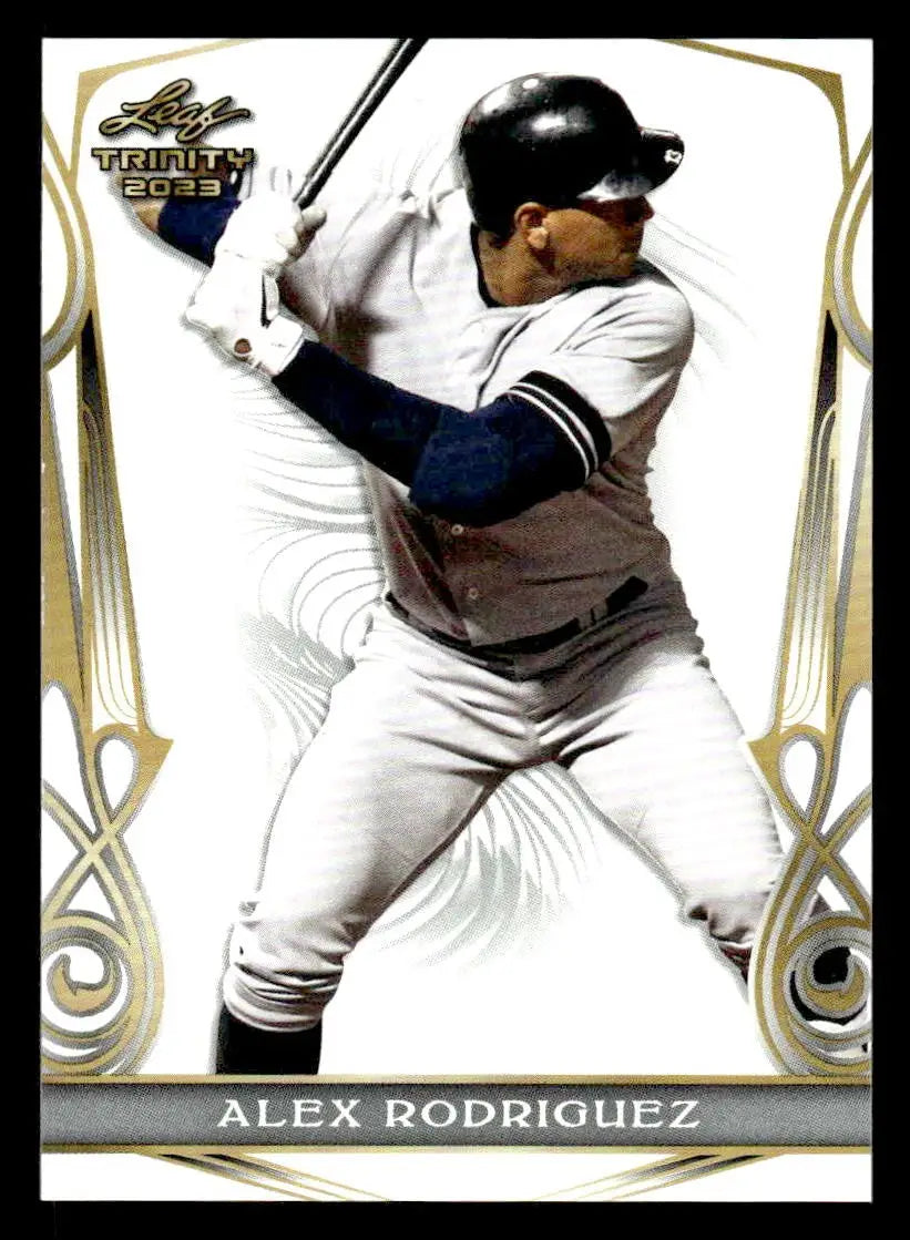 2023 Leaf Trinity #4 Alex Rodriguez - Baseball Card Single