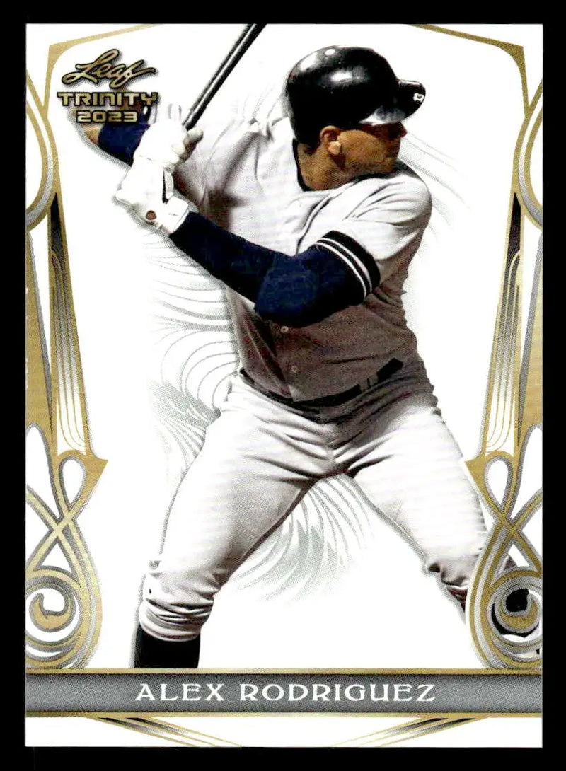 2023 Leaf Trinity #4 Alex Rodriguez - Baseball Card Single