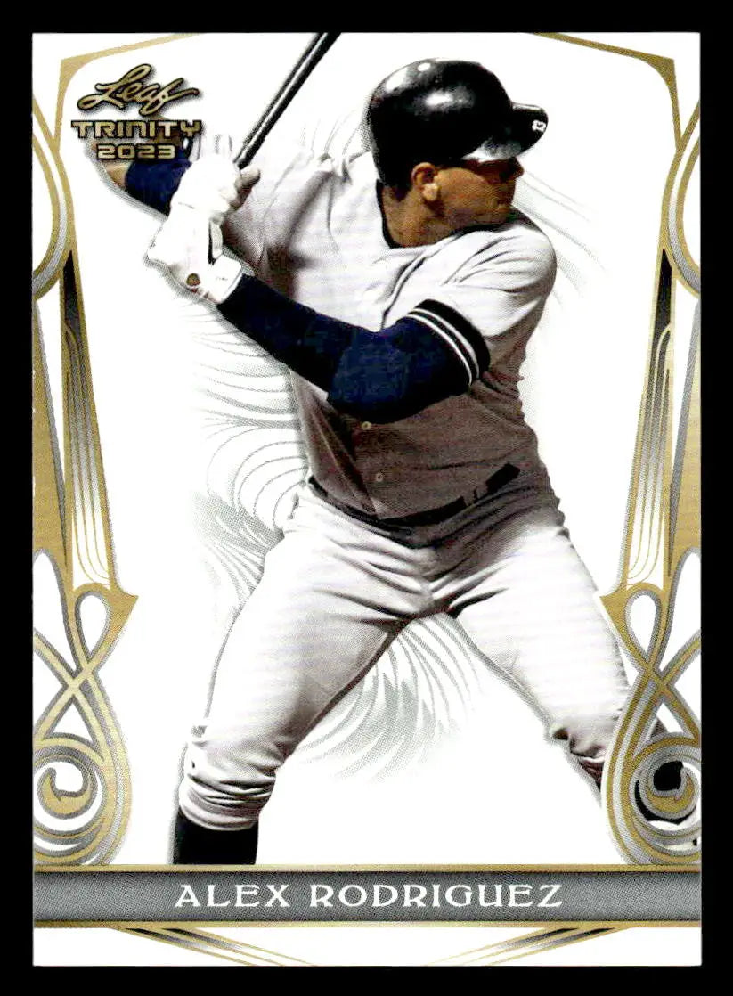 2023 Leaf Trinity #4 Alex Rodriguez - Baseball Card Single