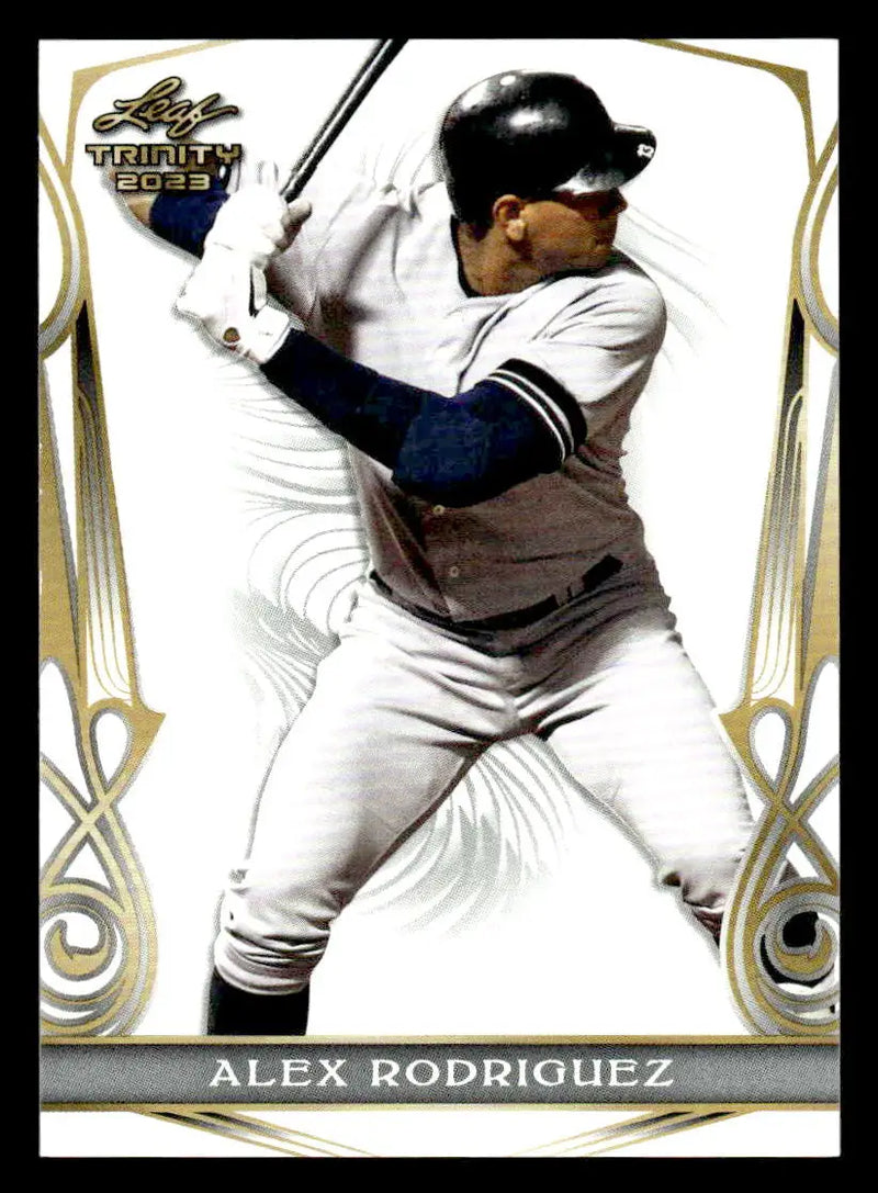 2023 Leaf Trinity #4 Alex Rodriguez - Baseball Card Single