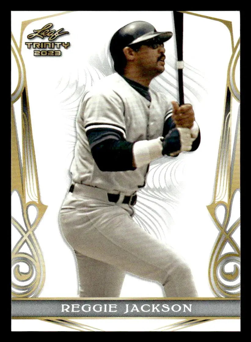 2023 Leaf Trinity #45 Reggie Jackson - Baseball Card Single