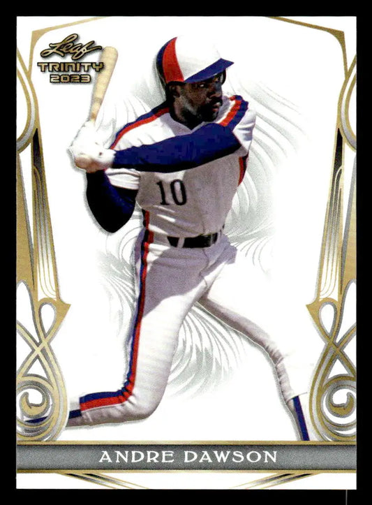 2023 Leaf Trinity #5 Andre Dawson - Baseball Card Single