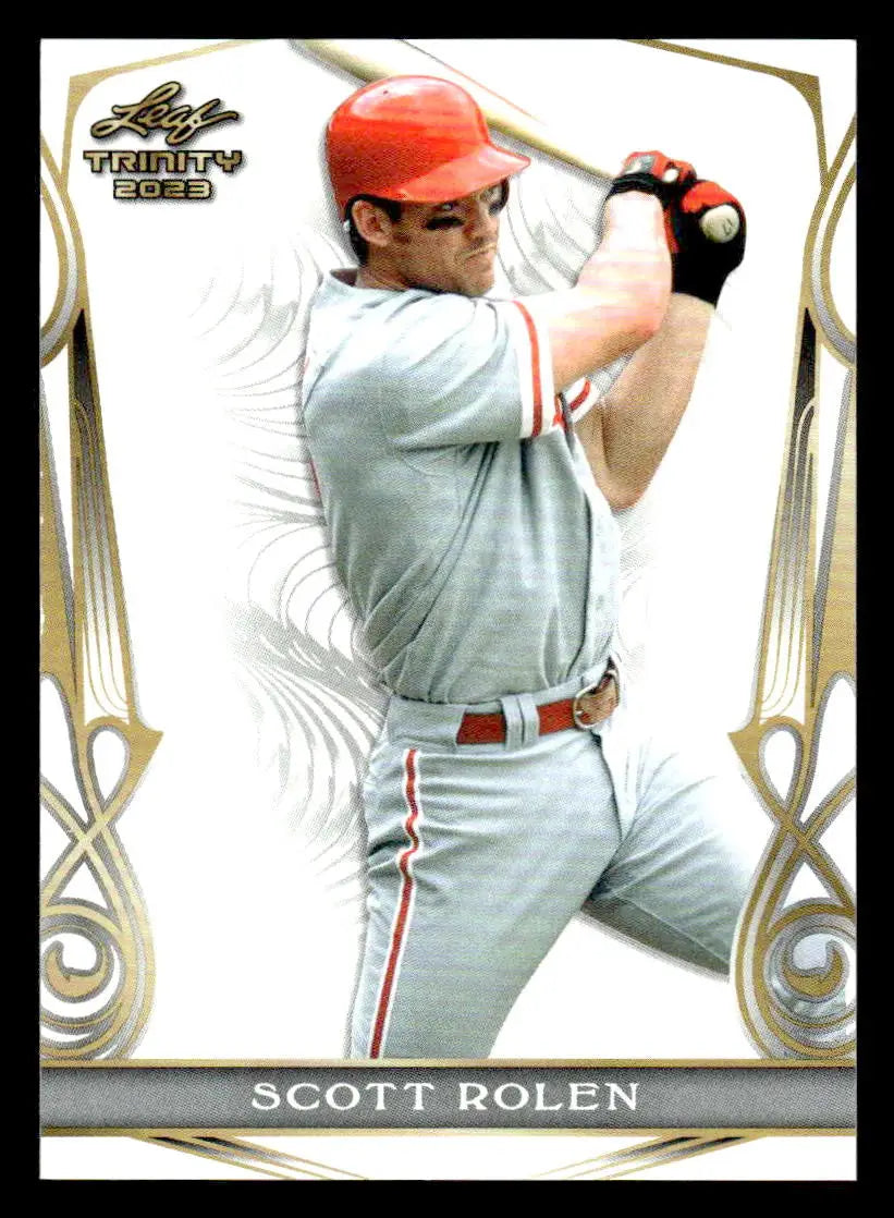 2023 Leaf Trinity #54 Scott Rolen - Baseball Card Single