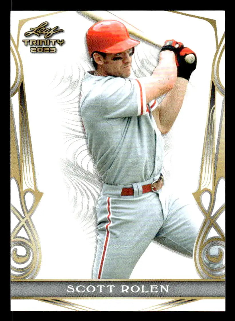 2023 Leaf Trinity #54 Scott Rolen - Baseball Card Single