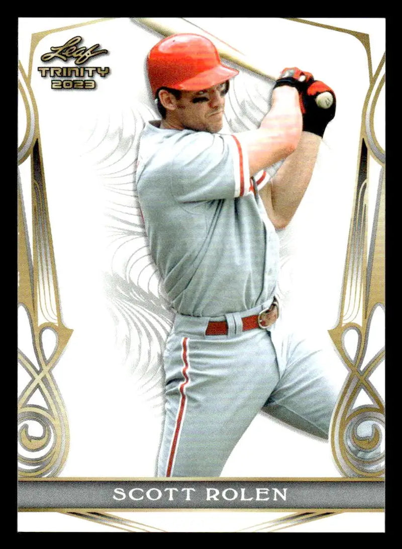 2023 Leaf Trinity #54 Scott Rolen - Baseball Card Single