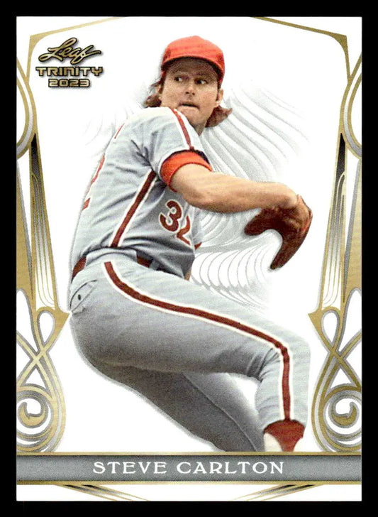 2023 Leaf Trinity #57 Steve Carlton - Baseball Card Single