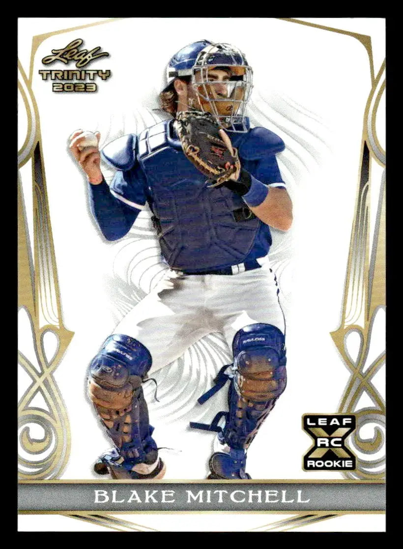 2023 Leaf Trinity #65 Blake Mitchell - Baseball Card Single