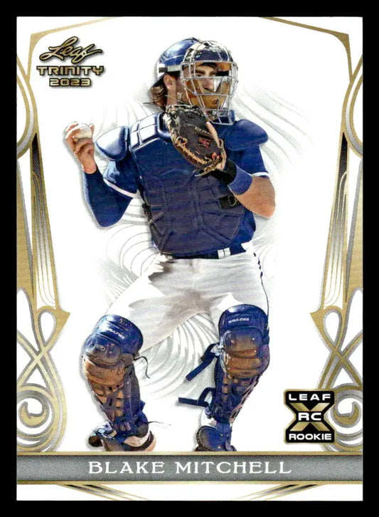 2023 Leaf Trinity #65 Blake Mitchell - Baseball Card Single