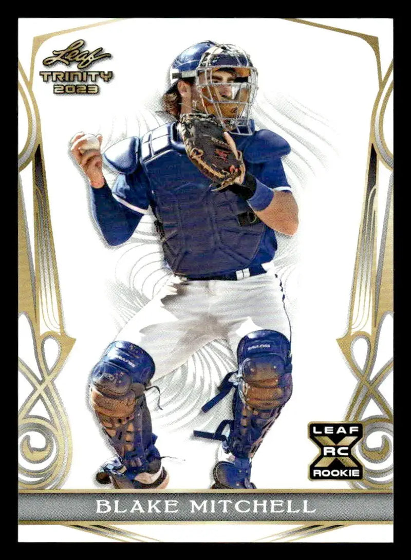 2023 Leaf Trinity #65 Blake Mitchell - Baseball Card Single