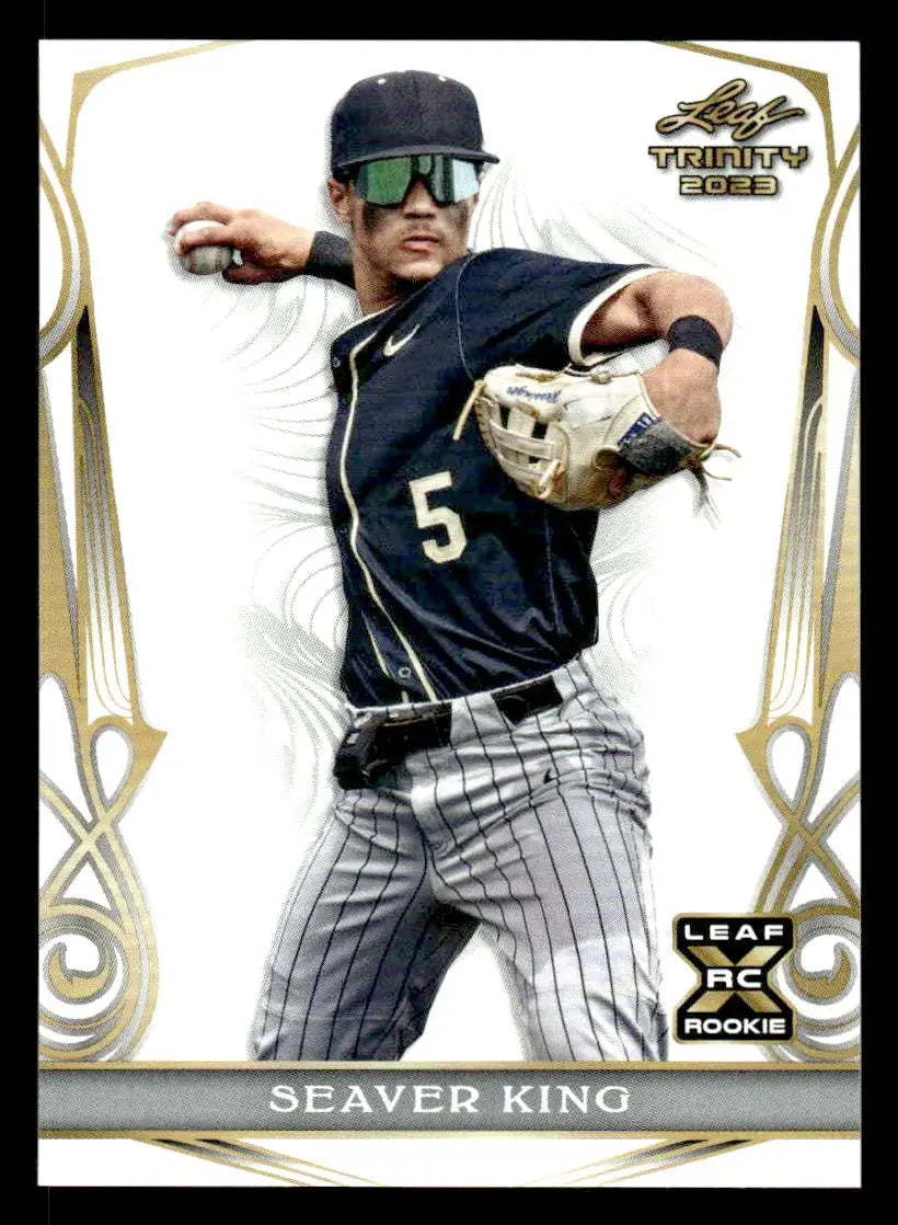 2023 Leaf Trinity #78 Seaver King - Baseball Card Single