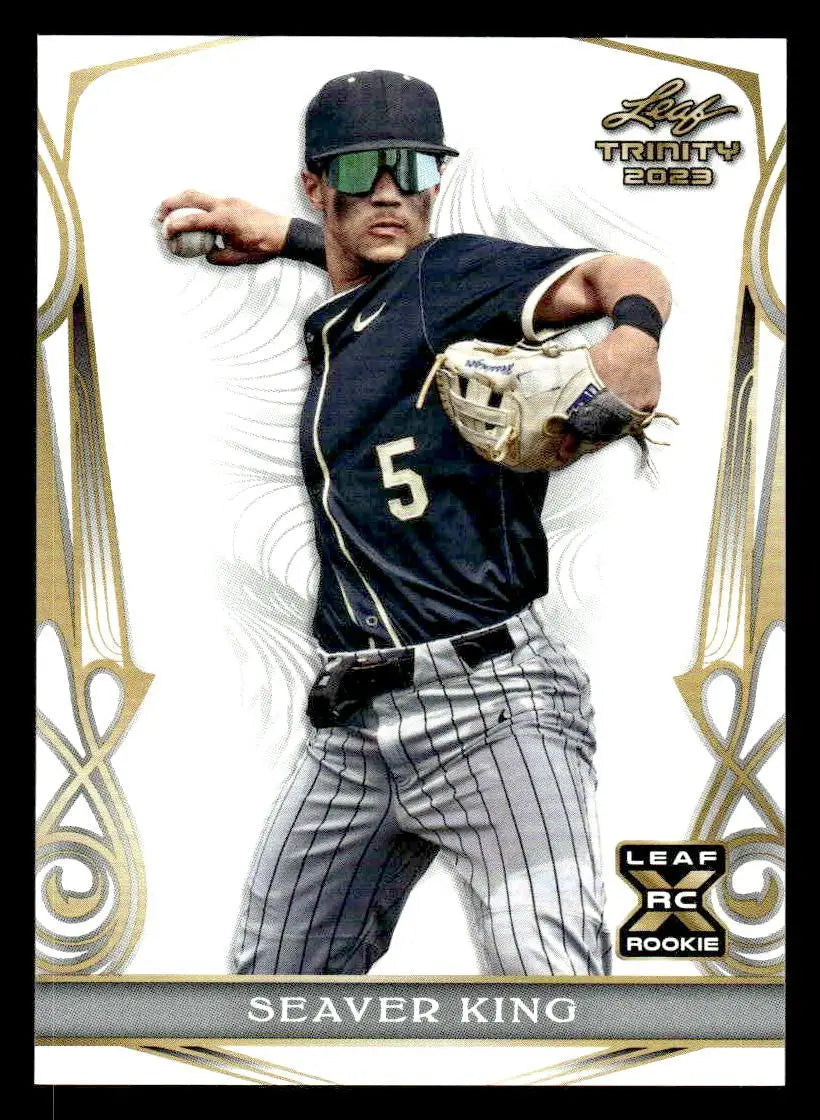 2023 Leaf Trinity #78 Seaver King - Baseball Card Single