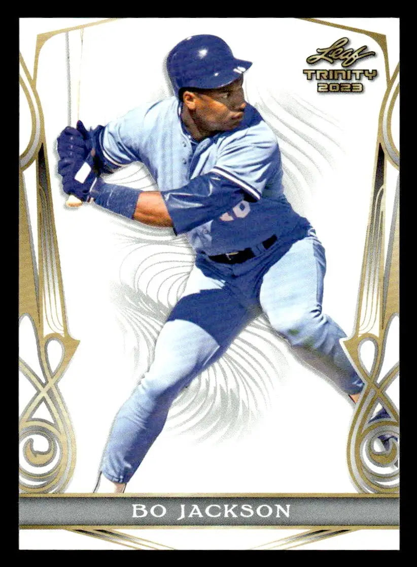 2023 Leaf Trinity #8 Bo Jackson - Baseball Card Single