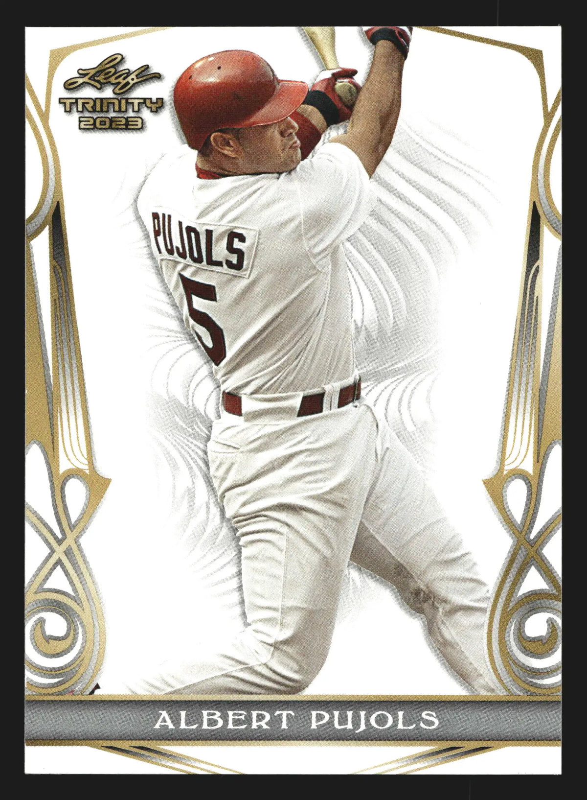 2023 Leaf Trinity Albert Pujols #3 St. Louis Cardinals - Baseball Card Single