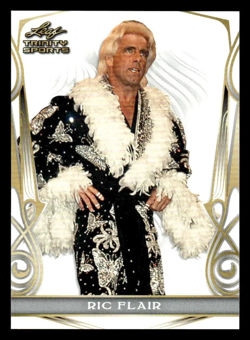 2023 Leaf Trinity #BS-13 Ric Flair Base Sports - Wrestling Card Single