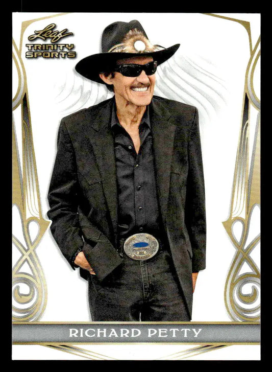 2023 Leaf Trinity #BS-14 Richard Petty Base Sports - Baseball Card Single