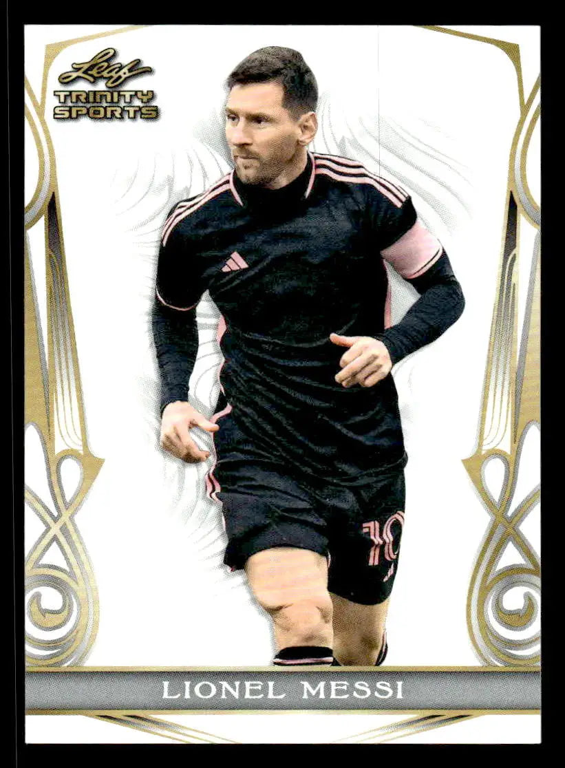 2023 Leaf Trinity #BS-8 Lionel Messi Base Sports - Soccer Card Single