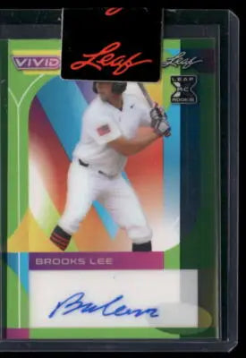 2023 Leaf Vivid Brooks Lee 1/1 RC Baseball - Baseball Card Single