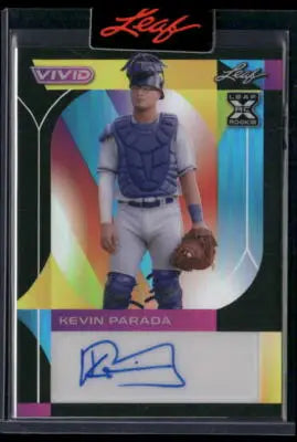 2023 Leaf Vivid Kevin Parada 1/1 RC Baseball - Baseball Card Single