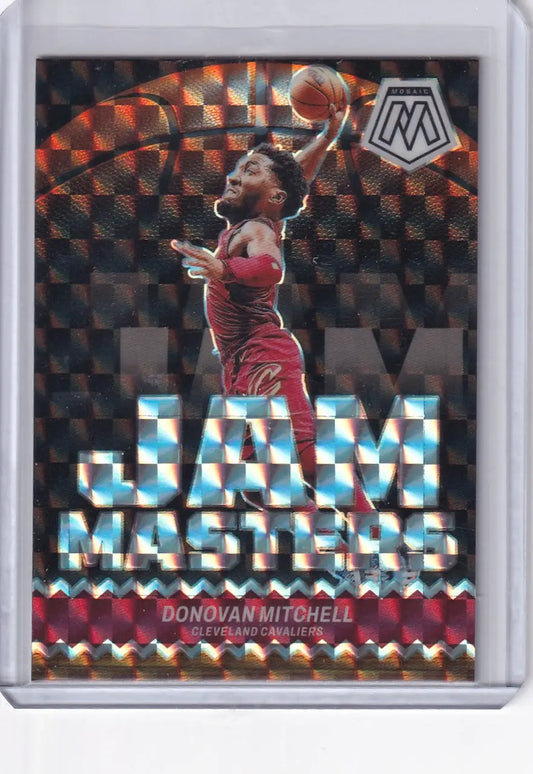 2023 MOSAIC #2 DONOVAN MITCHELL THUNDER ROAD REACTIVE- CLEVELAND CAVALIERS - Basketball Card Single