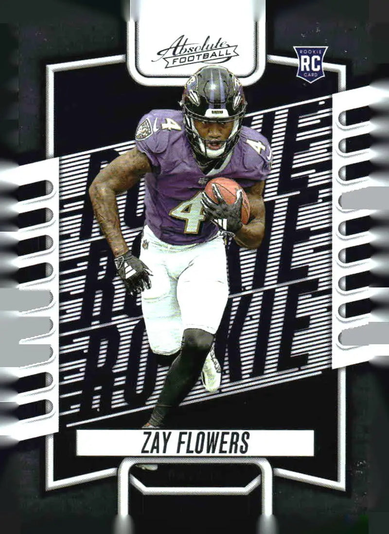 2023 Panini Absolute #111 Zay Flowers Retail - Football Card Single