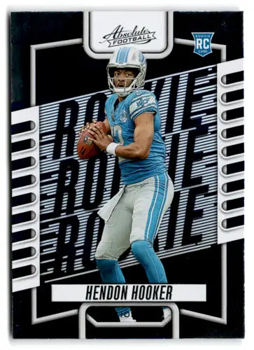 2023 Panini Absolute #123 Hendon Hooker NM-MT RC Rookie Lions ID:67745 - Football Card Single