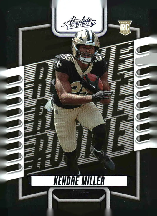 2023 Panini Absolute #125 Kendre Miller Blue - Football Card Single
