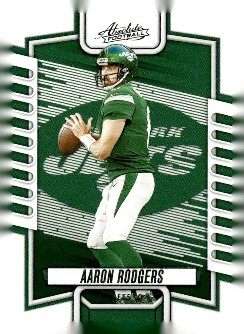 2023 Panini Absolute #13 Aaron Rodgers Retail New York Jets - Football Card Single