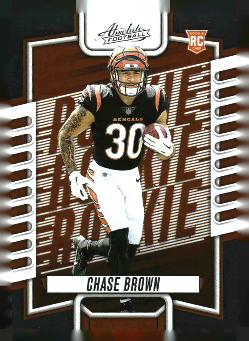 2023 Panini Absolute #142 Chase Brown Retail - Football Card Single