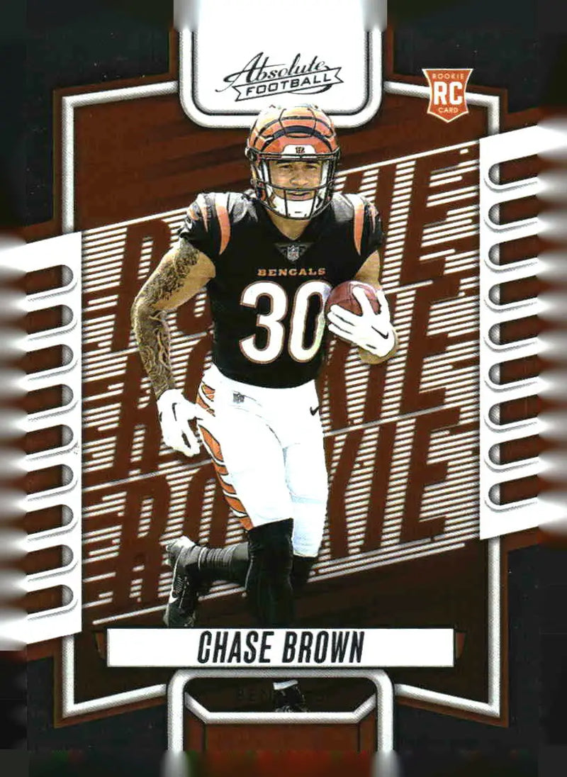 2023 Panini Absolute #142 Chase Brown Retail - Football Card Single