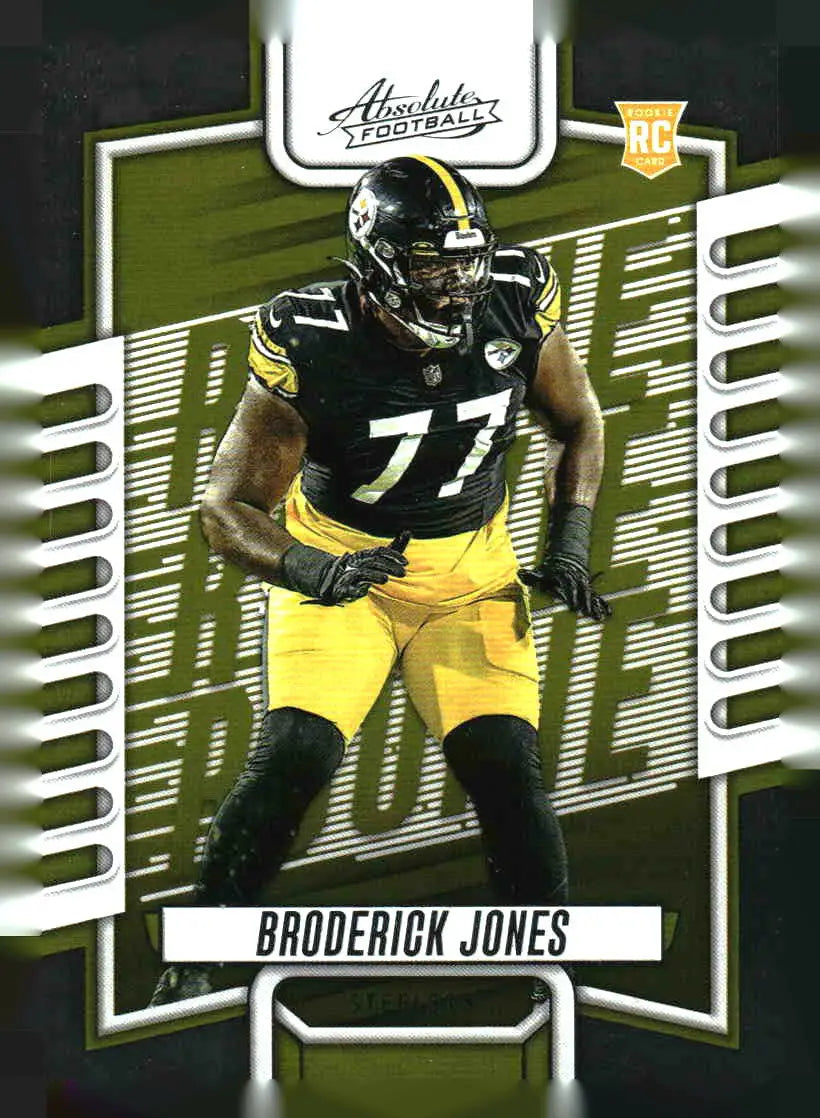 2023 Panini Absolute #151 Broderick Jones Retail - Football Card Single