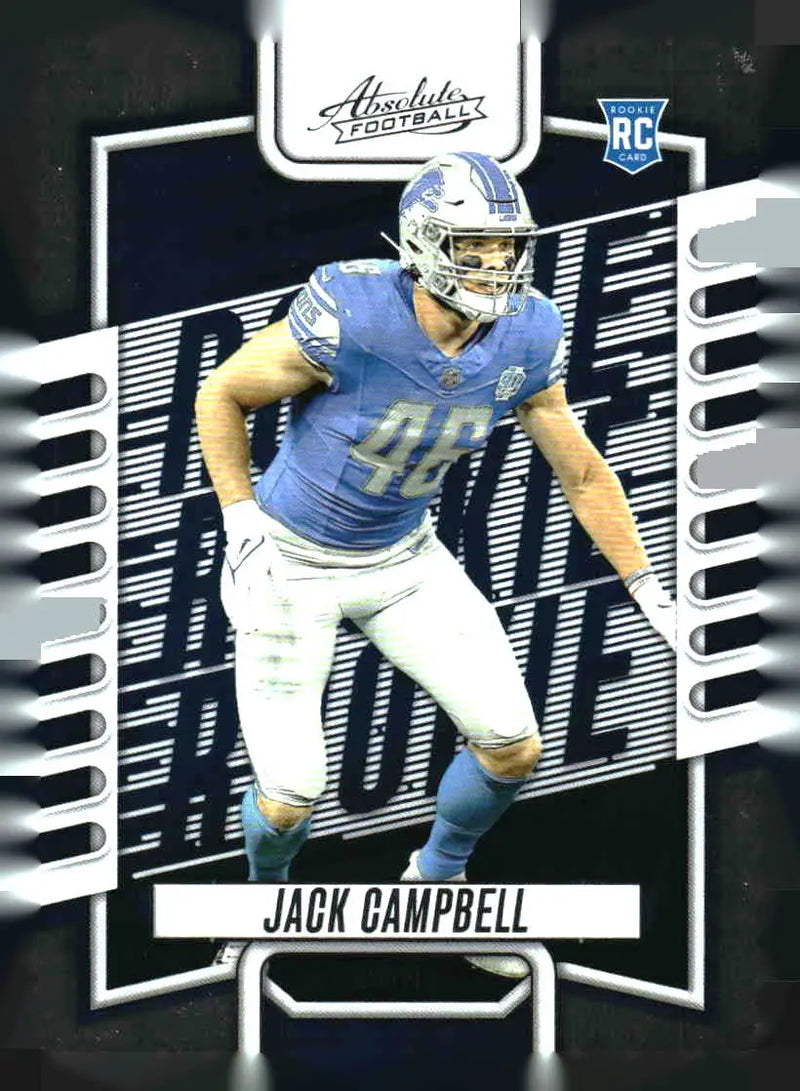 2023 Panini Absolute #154 Jack Campbell Retail - Football Card Single