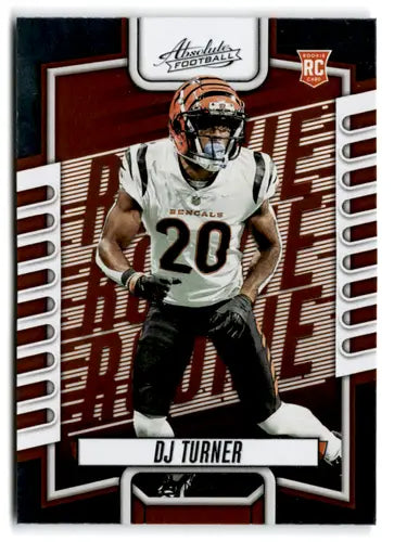 2023 Panini Absolute #175 DJ Turner NM-MT RC Rookie Bengals ID:67753 - Football Card Single