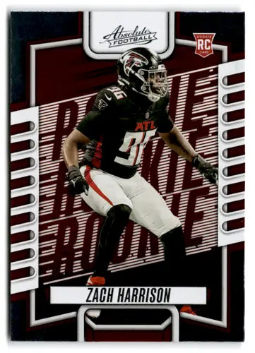 2023 Panini Absolute #180 Zach Harrison NM-MT RC Rookie Falcons ID:67756 - Football Card Single