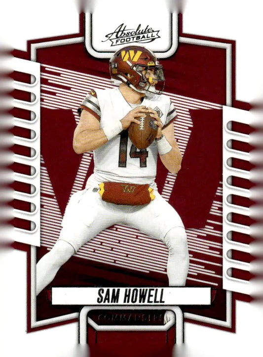 2023 Panini Absolute #29 Sam Howell Retail - Football Card Single