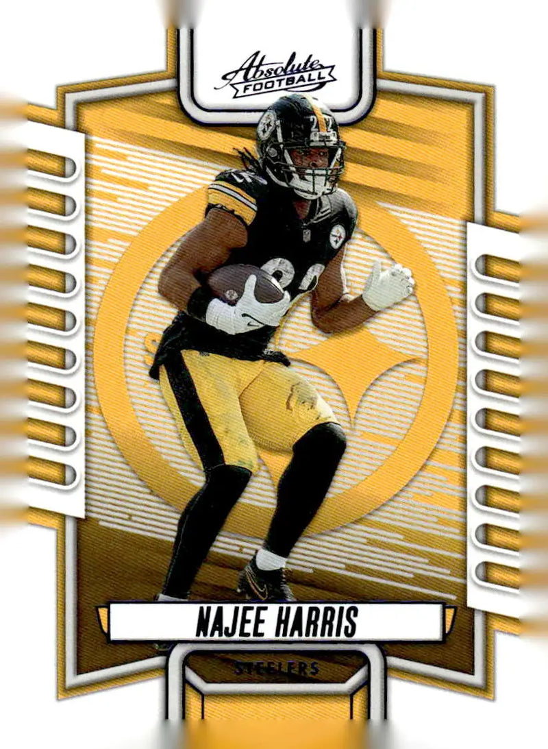 2023 Panini Absolute #34 Najee Harris Blue - Football Card Single
