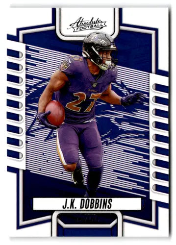 2023 Panini Absolute #37 J.K. Dobbins NM-MT Ravens ID:67716 - Football Card Single
