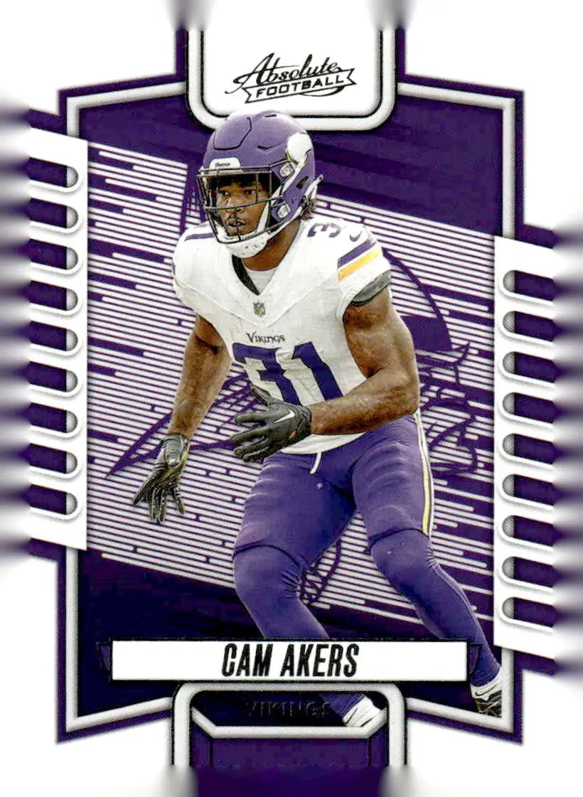 2023 Panini Absolute #44 Cam Akers Retail - Football Card Single