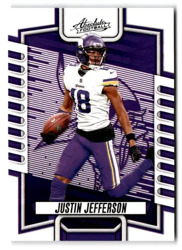2023 Panini Absolute #49 Justin Jefferson NM-MT Vikings ID:67720 - Football Card Single