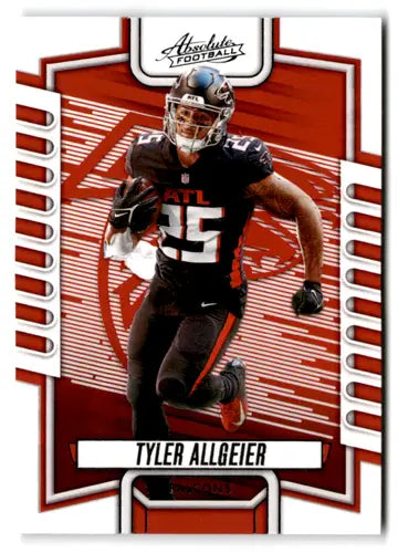 2023 Panini Absolute #50 Tyler Allgeier NM-MT Falcons ID:67721 - Football Card Single