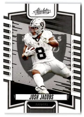 2023 Panini Absolute #52 Josh Jacobs NM-MT LV Raiders ID:67722 - Football Card Single